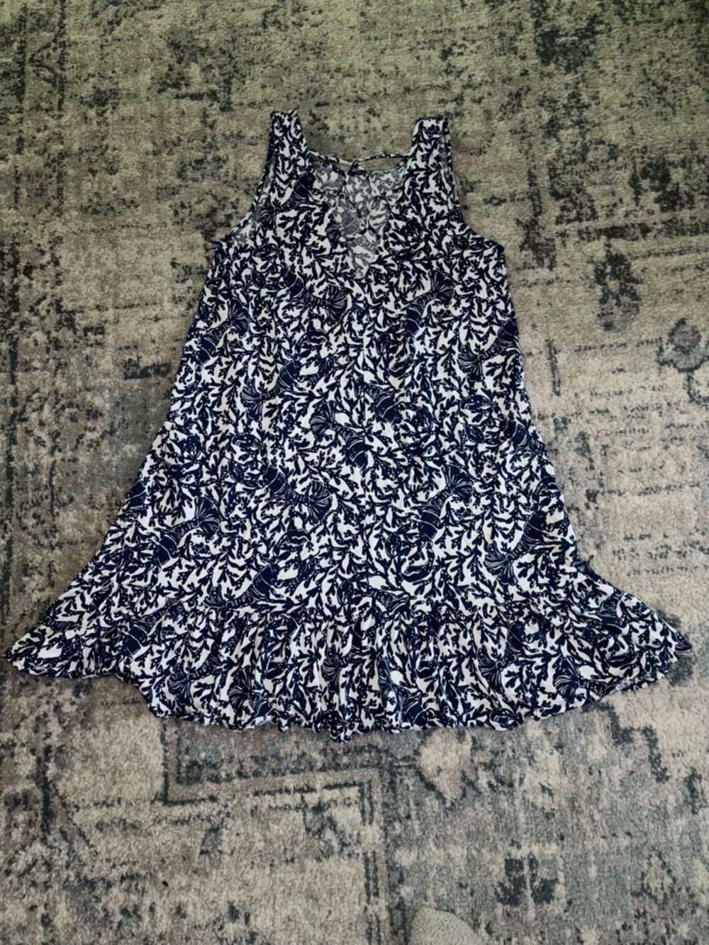 Lilly Pulitzer Navy and White Kristen Dress - Picture 4 of 5